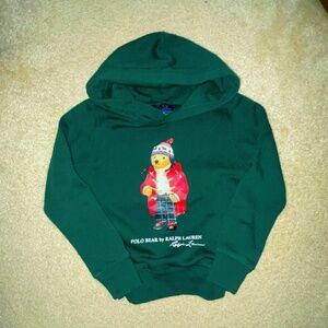 Kids Ralph Lauren POLO Bear Hoodie Size S/8